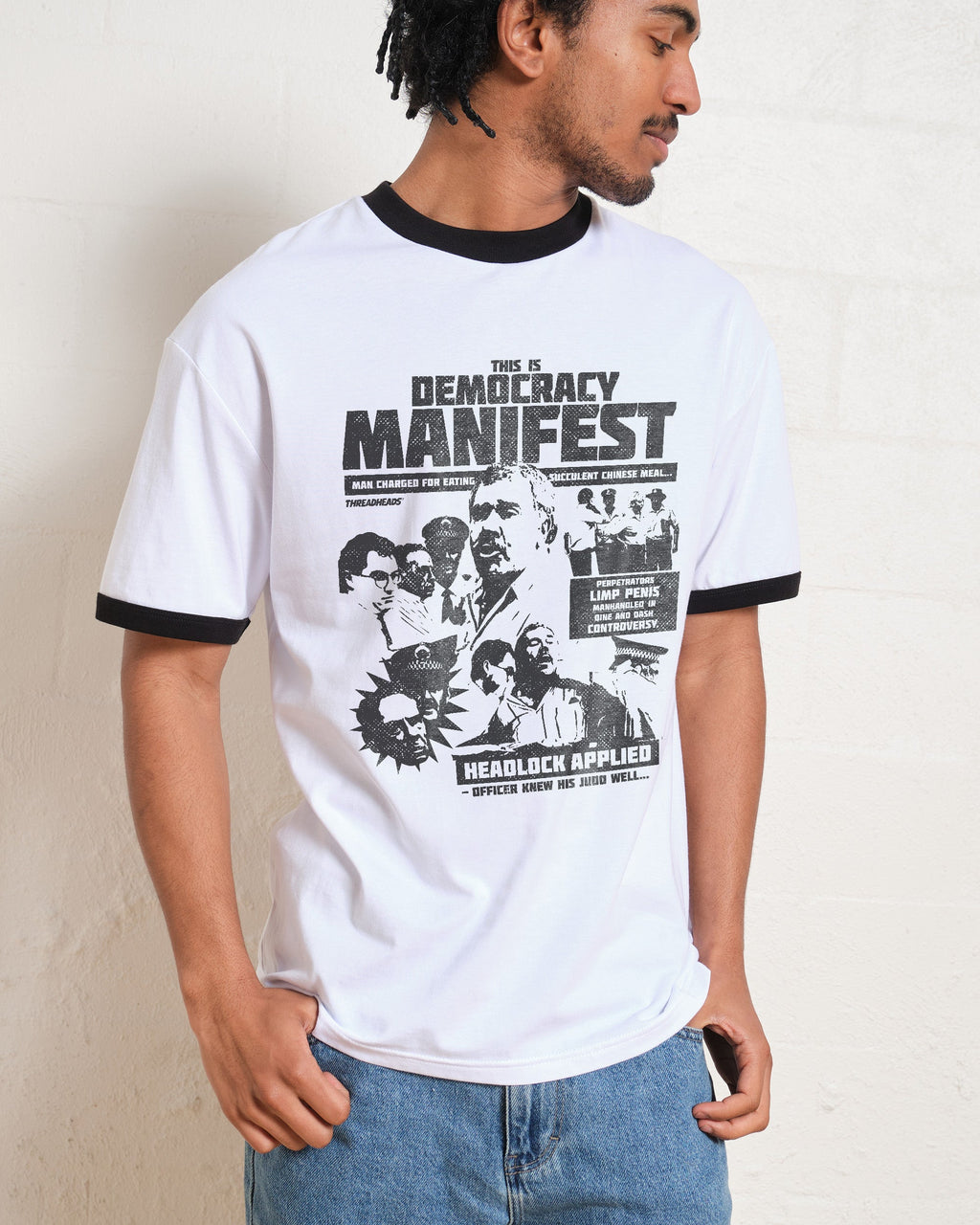 Democracy Manifest: Tabloid Edition T-Shirt product image 6