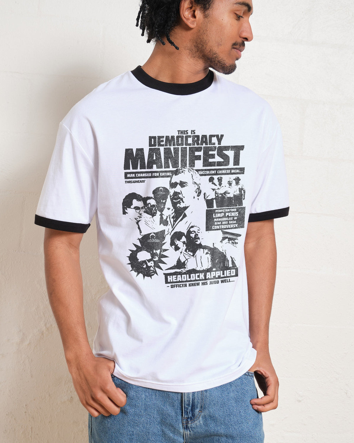 Democracy Manifest: Tabloid Edition T-Shirt product image 6