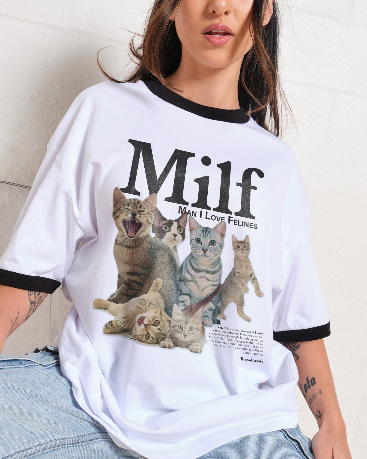 Man I Love Felines T-Shirt product image 8
