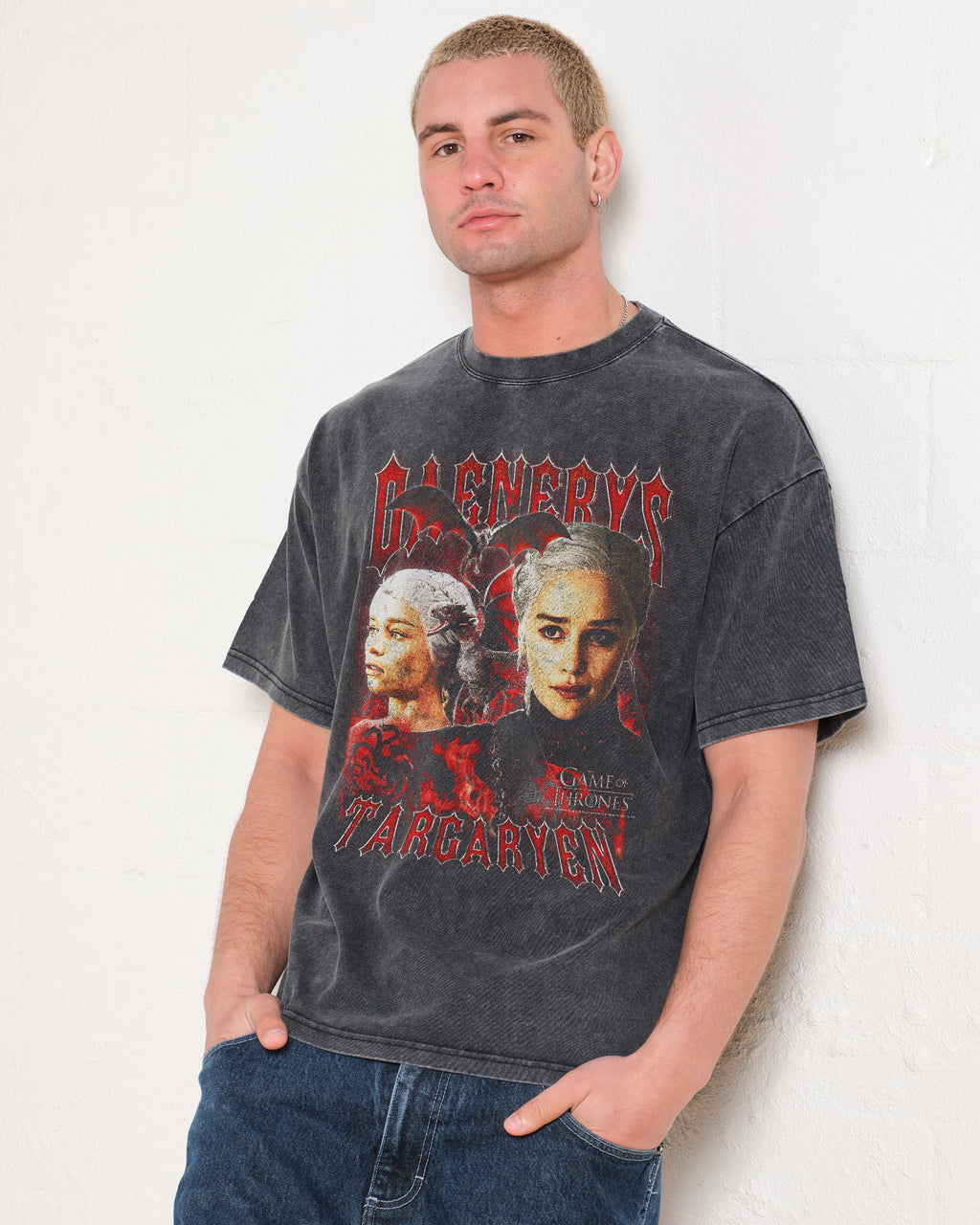 Vintage Daenerys Targaryen Oversized Tee product image 4