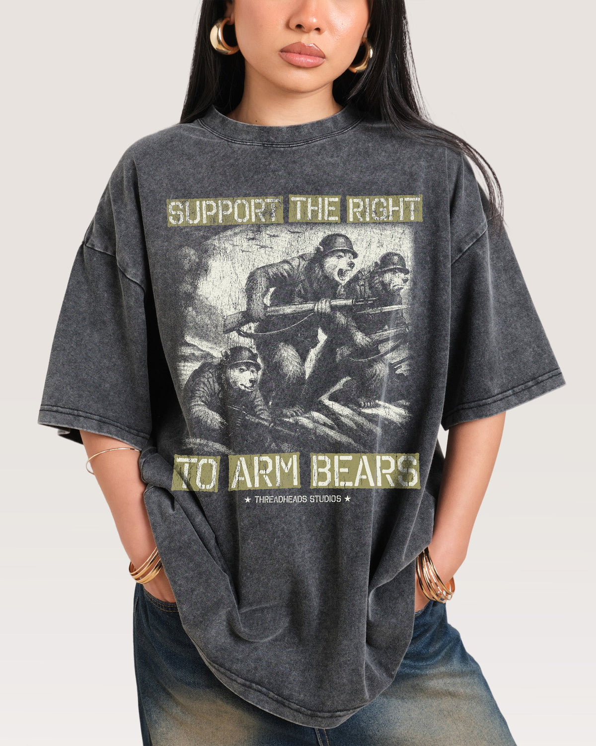 Arm Bears Oversized Tee product image 6