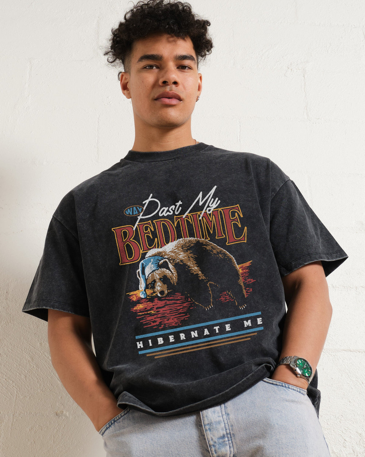 Way Past My Bedtime Oversized Tee product image 4