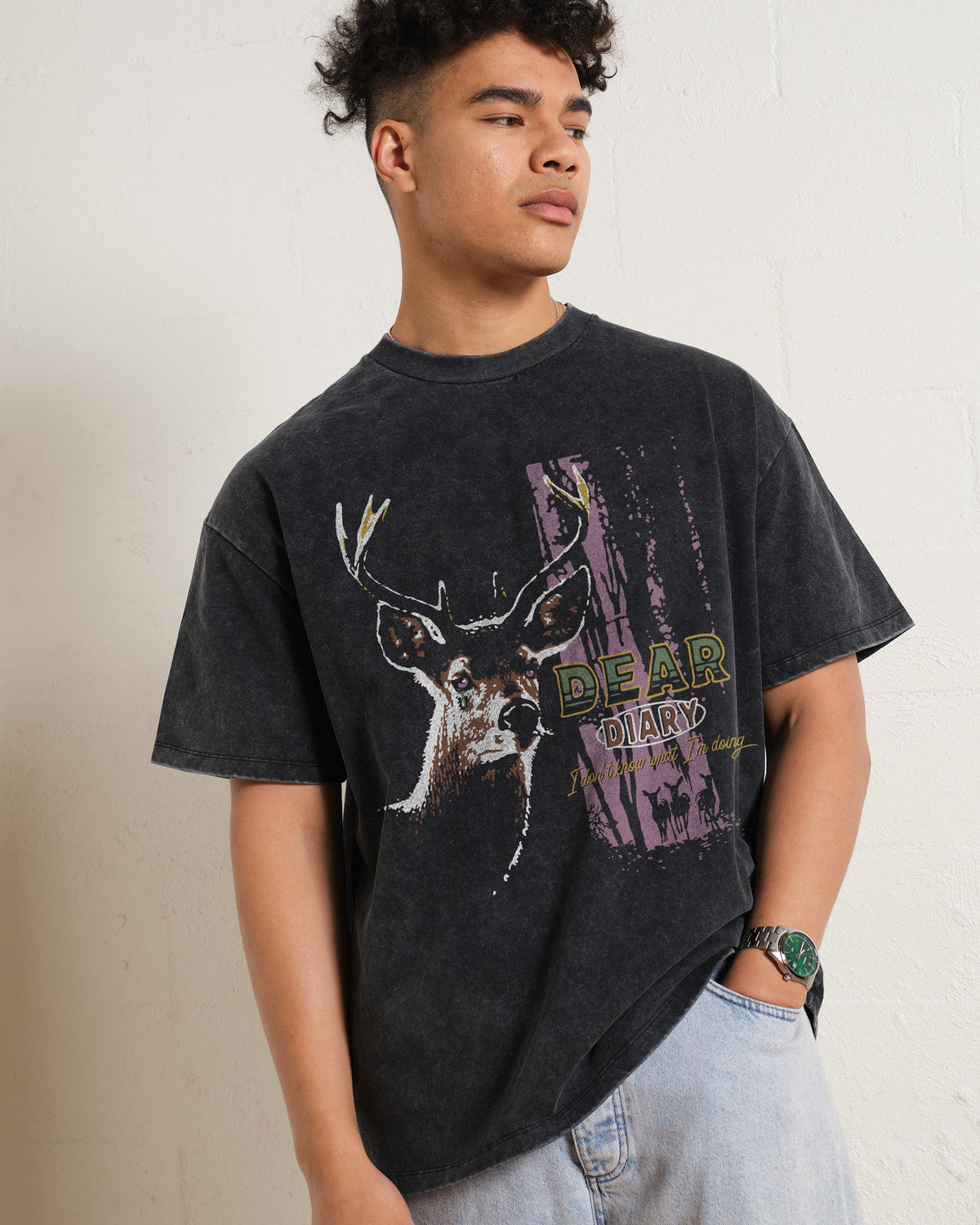 Dear Diary Oversized Tee product image 3