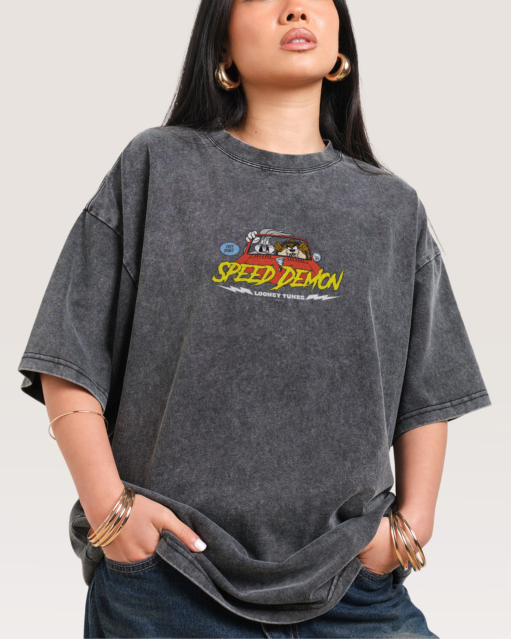 Speed Demon Oversized Tee product image 8