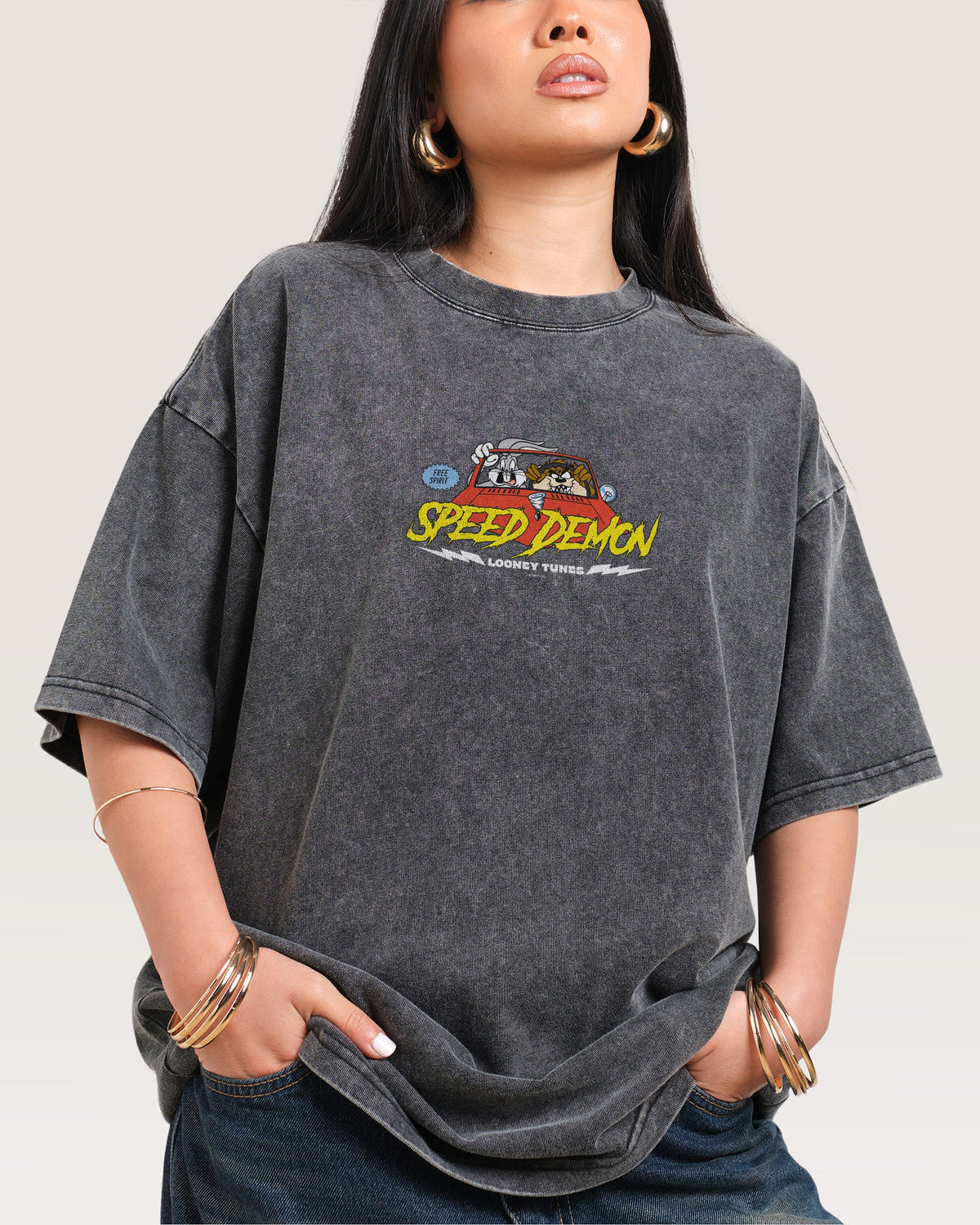 Speed Demon Oversized Tee product image 8