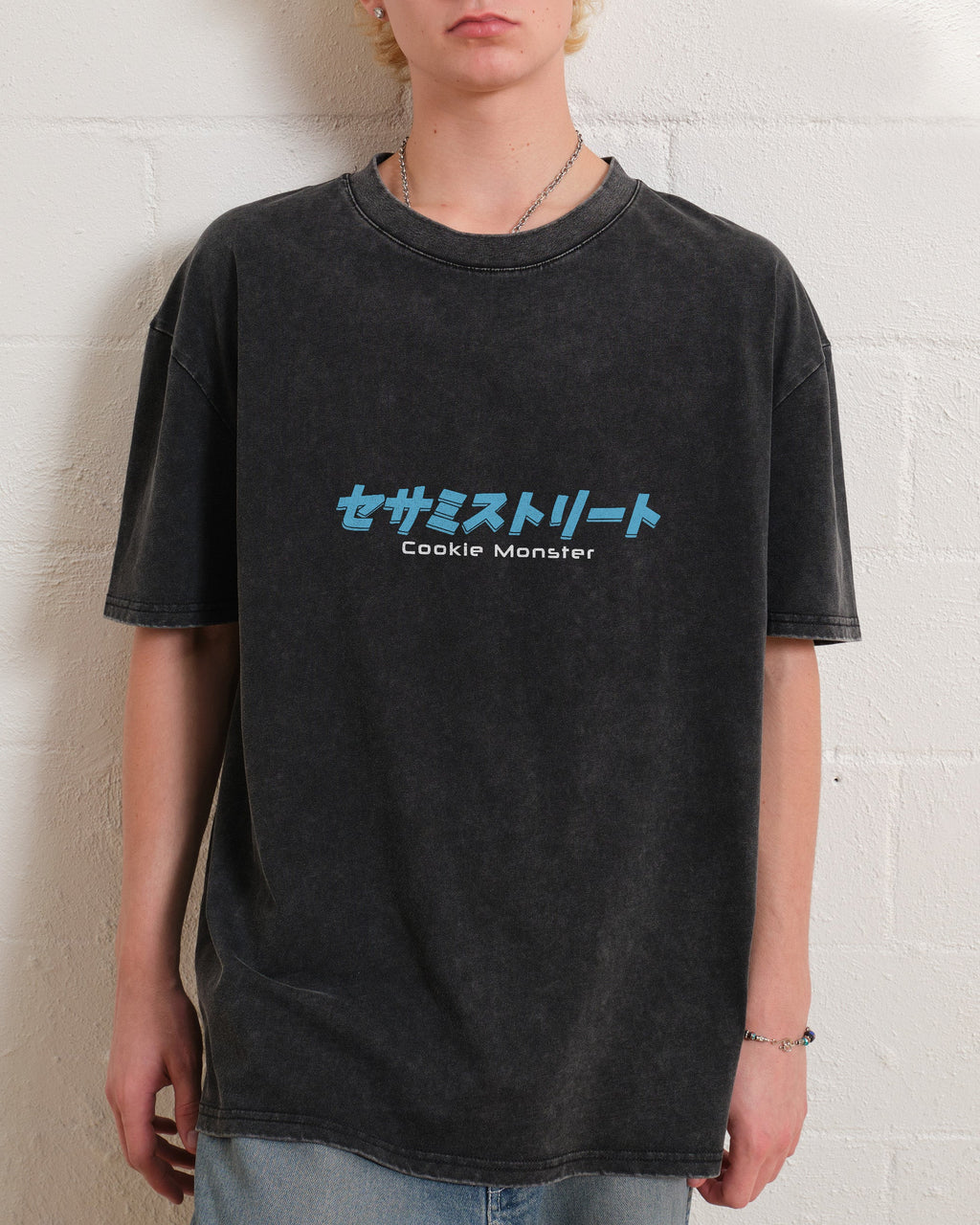 Cookie Kaiju Front and Back Oversized Tee product image 2