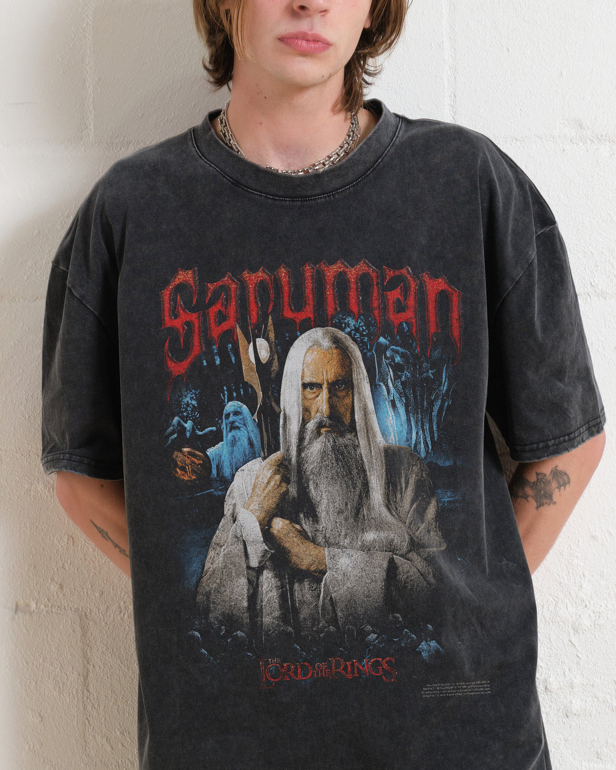 Vintage Saruman Oversized Tee product image 3