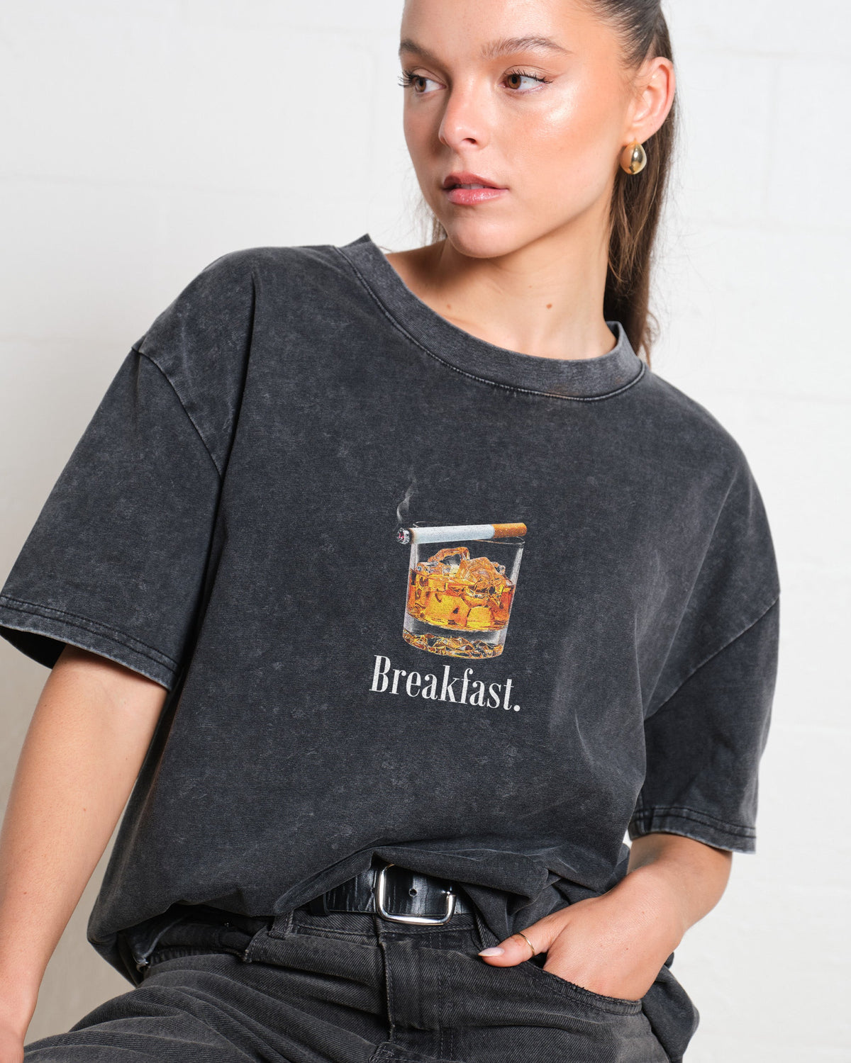 Breakfast Oversized Tee product image 5