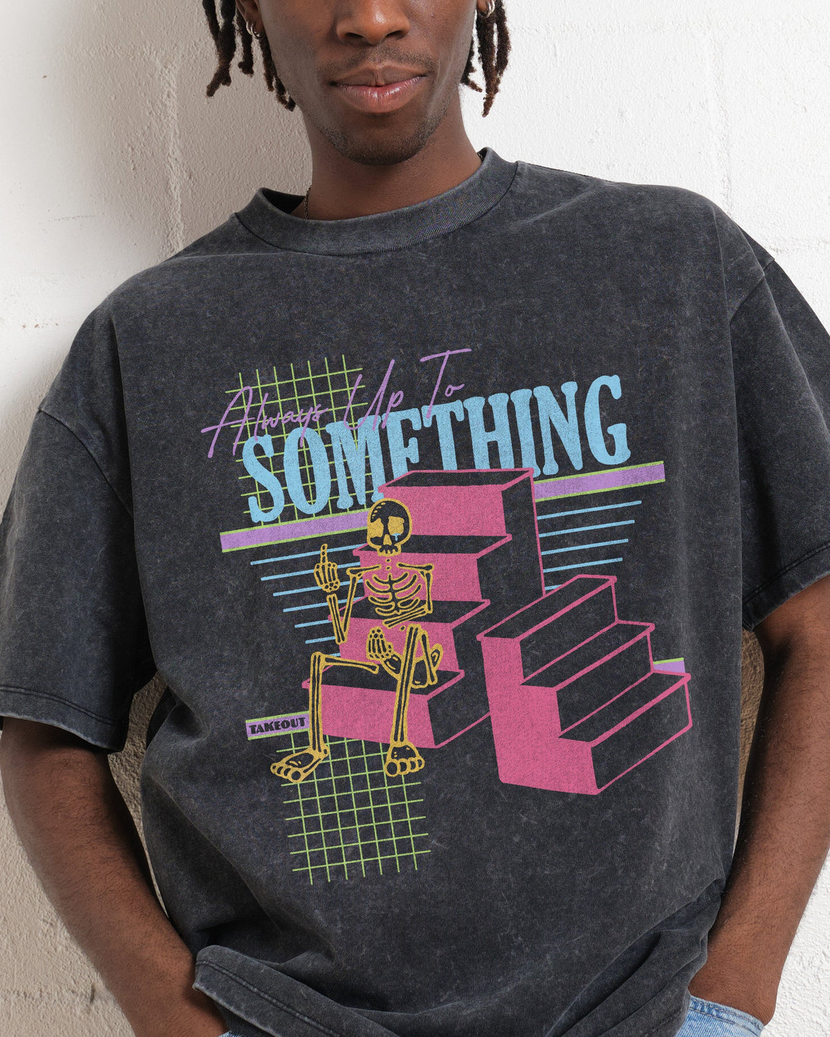 Always Up To Something Oversized Tee product image 4