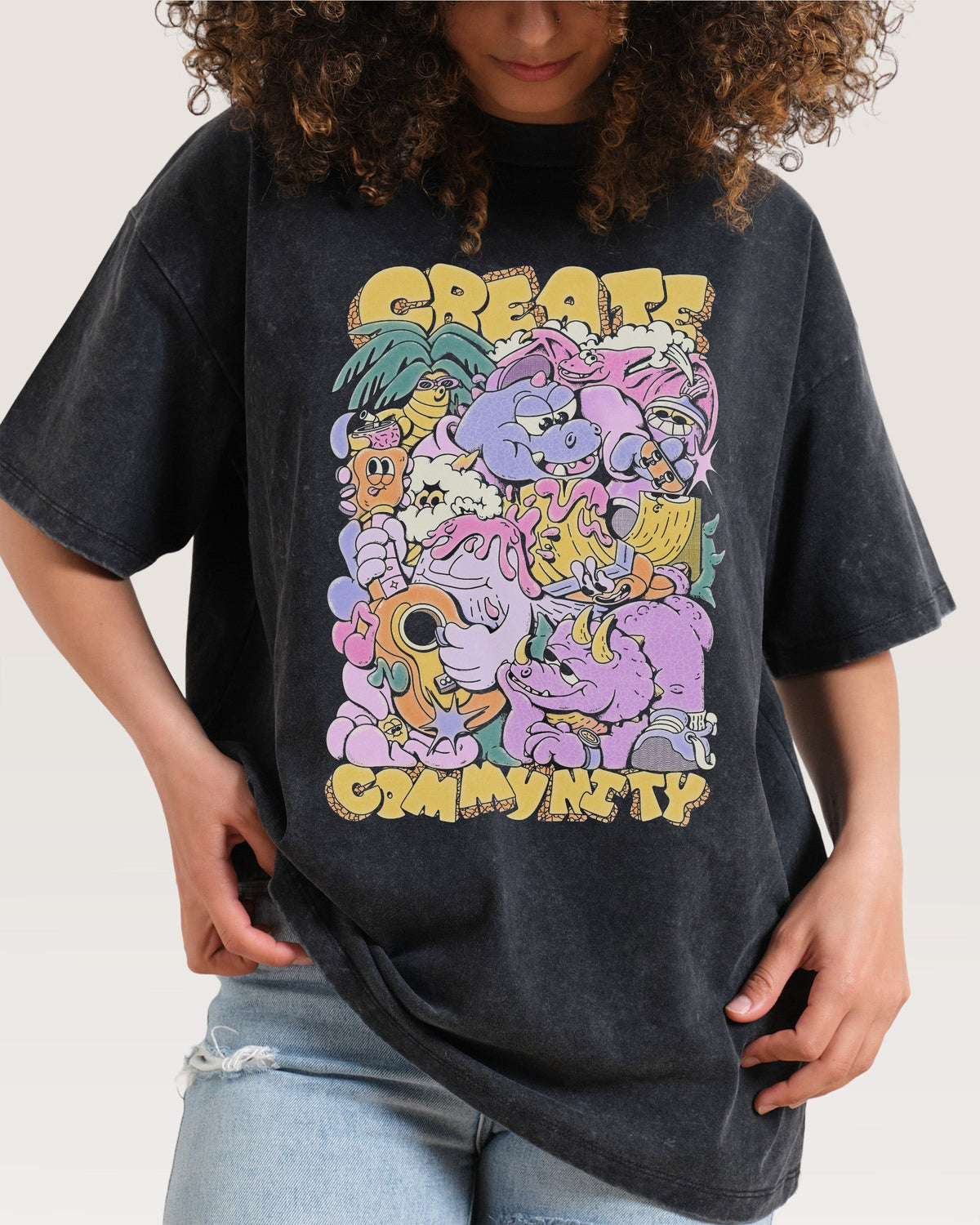 Create Community Oversized Tee product image 5
