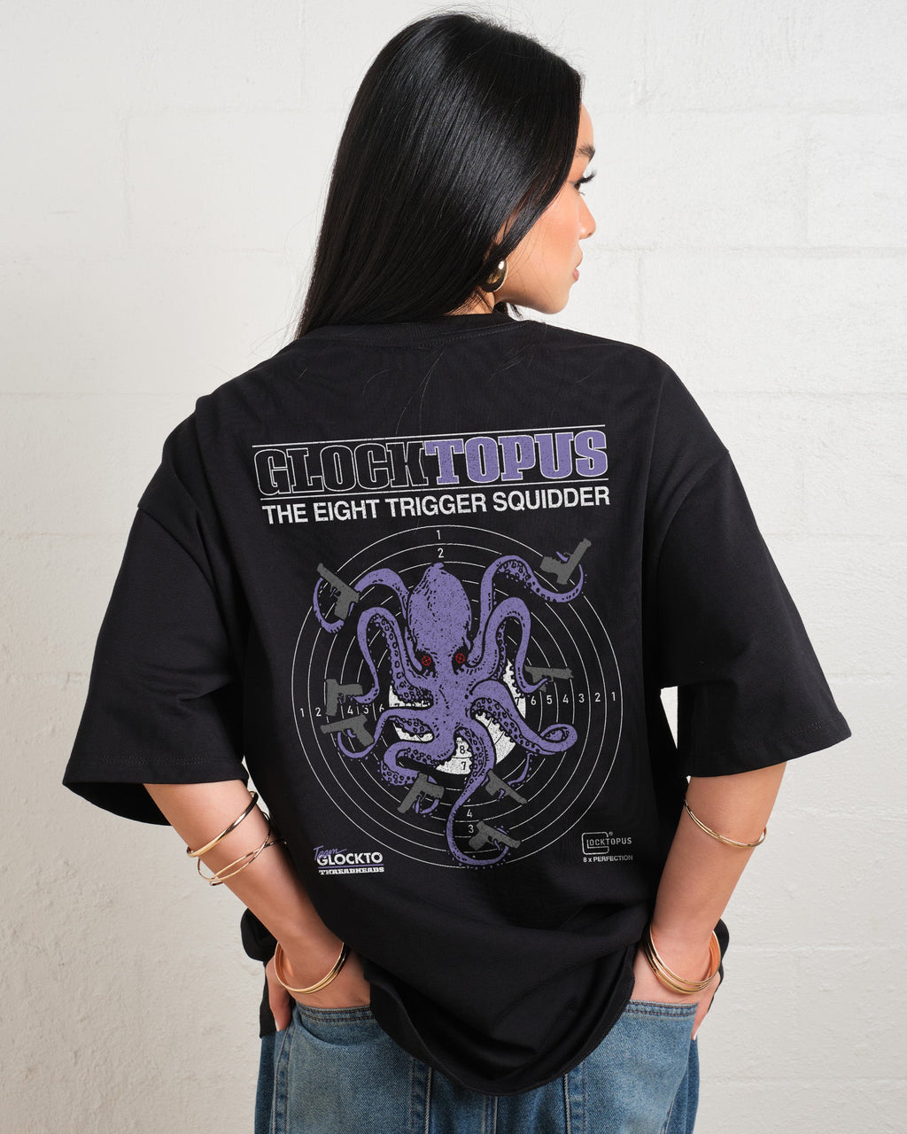 Glocktopuss Oversized Tee product image 3