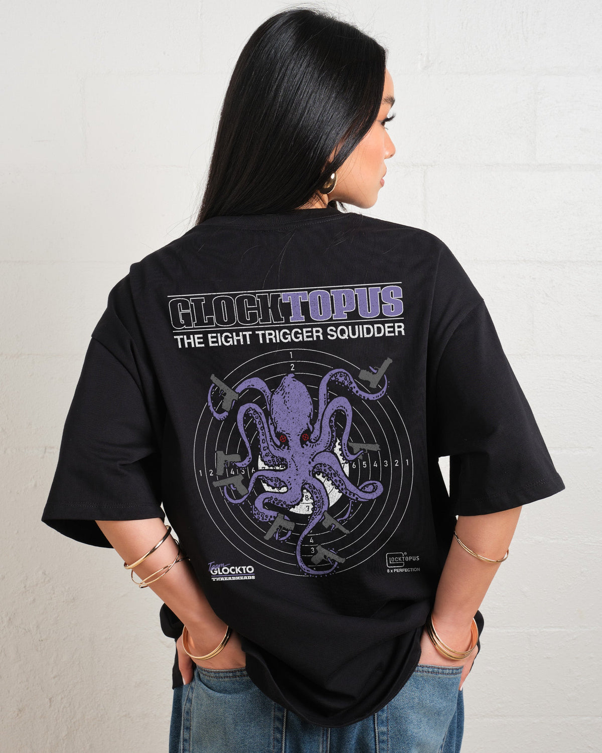 Glocktopuss Oversized Tee product image 3
