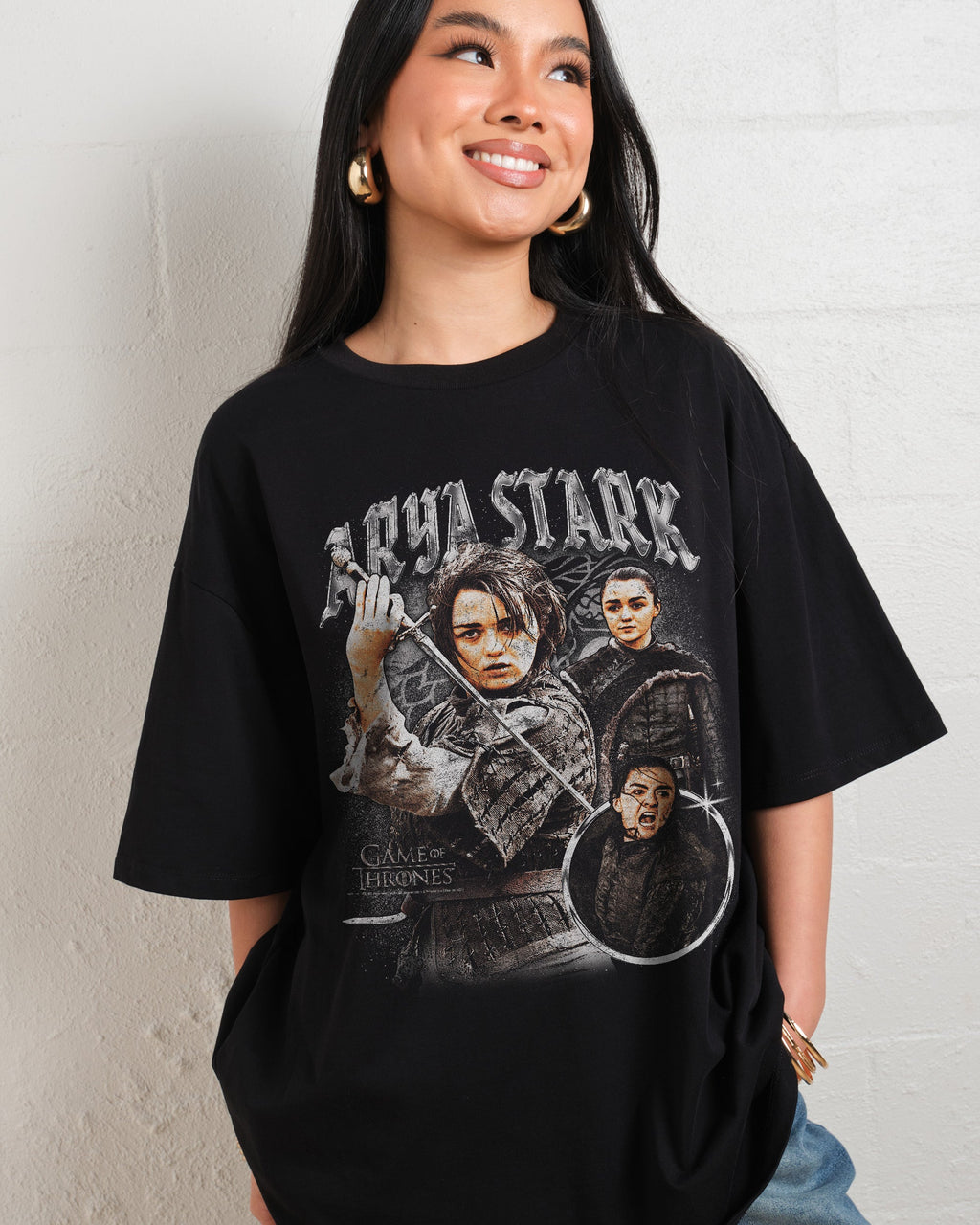 Vintage Arya Stark Oversized Tee product image 1