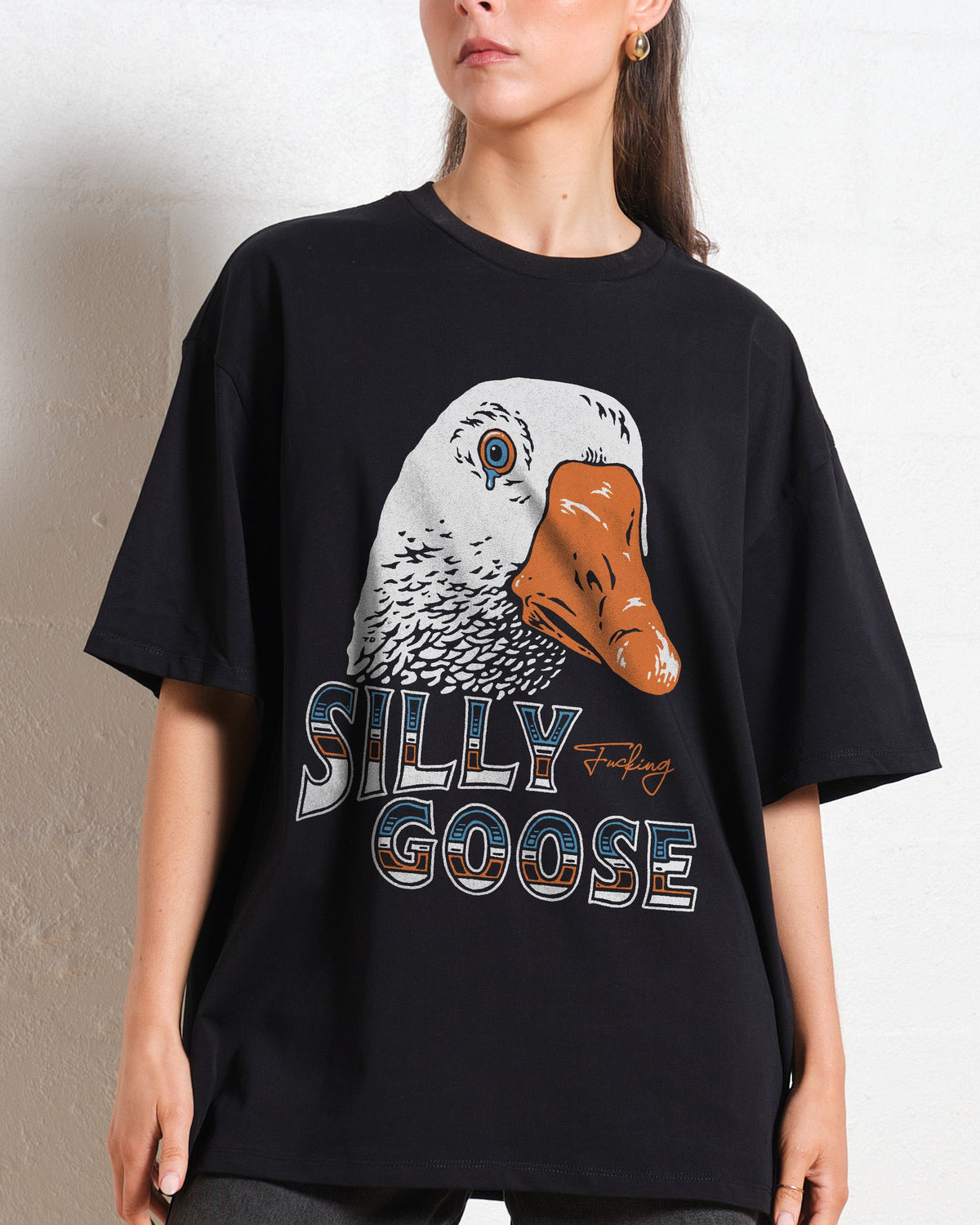 Silly Fkn Goose Oversized Tee product image 2