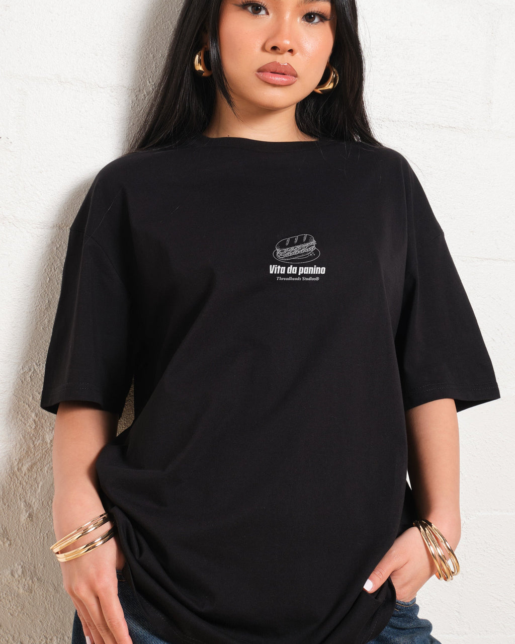 Panino Con Gabagool Oversized Tee product image 5