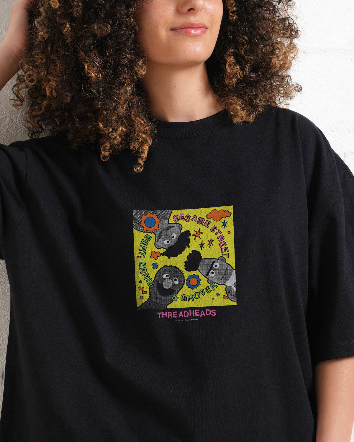 Three is the Magic Number Oversized Tee product image 3