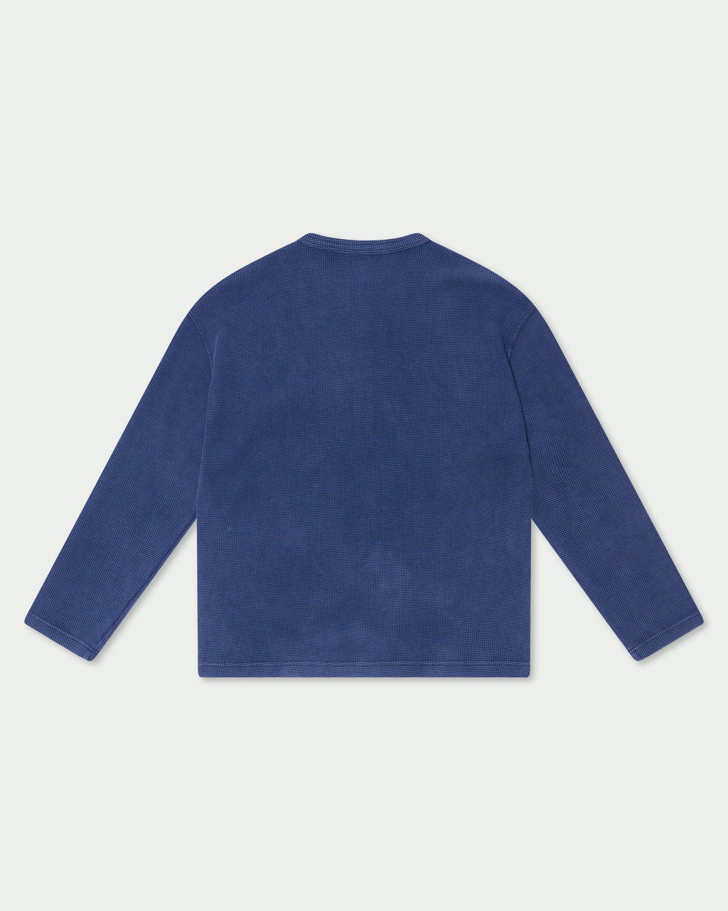 Blue Monday Waffle Henley