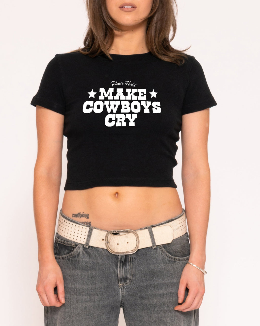 Make Cowboys Cry Baby Tee product image 3