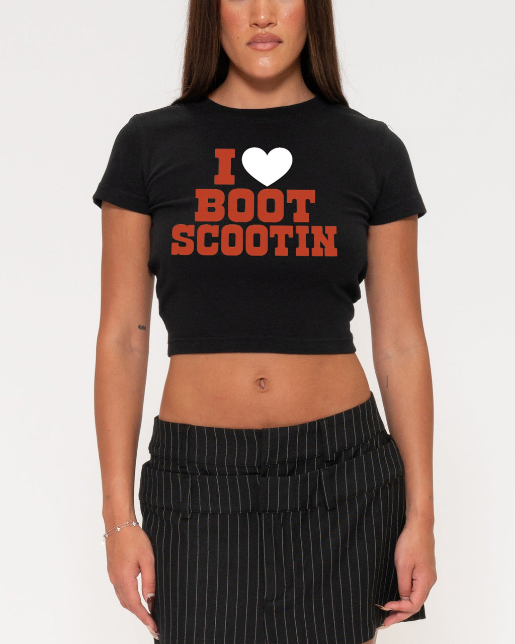 I Love Boot Scootin Baby Tee product image 5