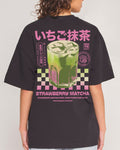 Strawberry Matcha Oversized Tee product image 1