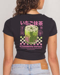 Strawberry Matcha Baby Tee product image 1