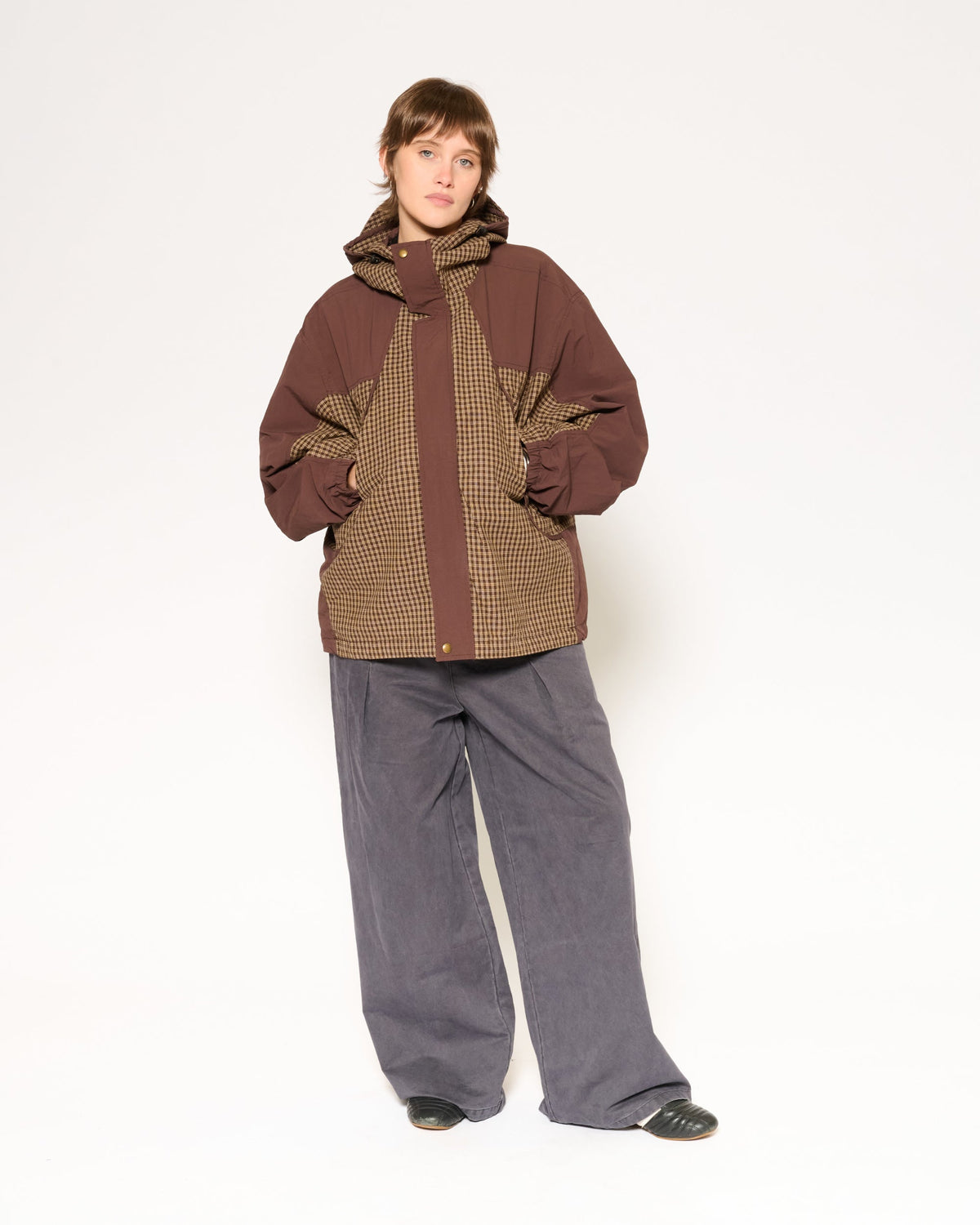 Cadence Checked Utility Jacket product image 6