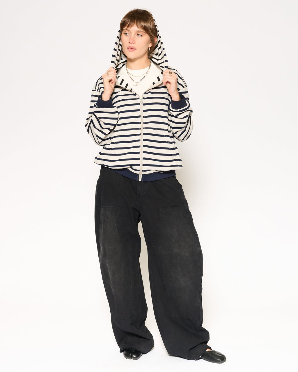 Headliner Stripe Zip Hoodie product image 1