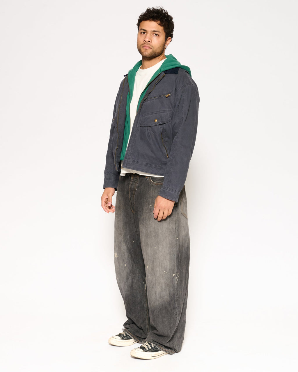 Transit Hooded Jacket - Navy product image 1