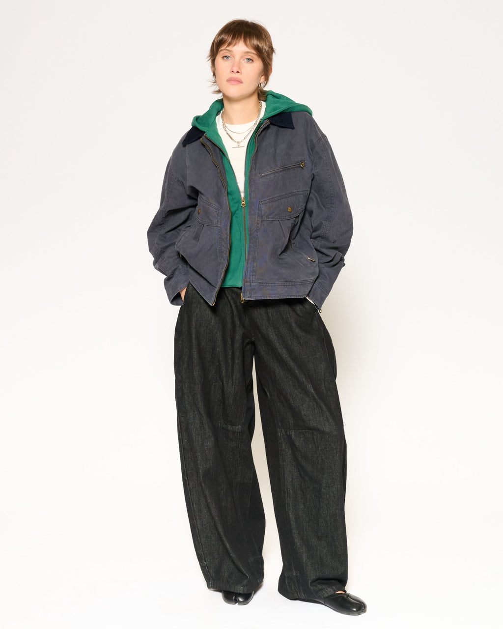 Transit Hooded Jacket - Navy product image 4