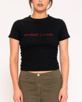 You Should Smile More Longline Baby Tee product image 1