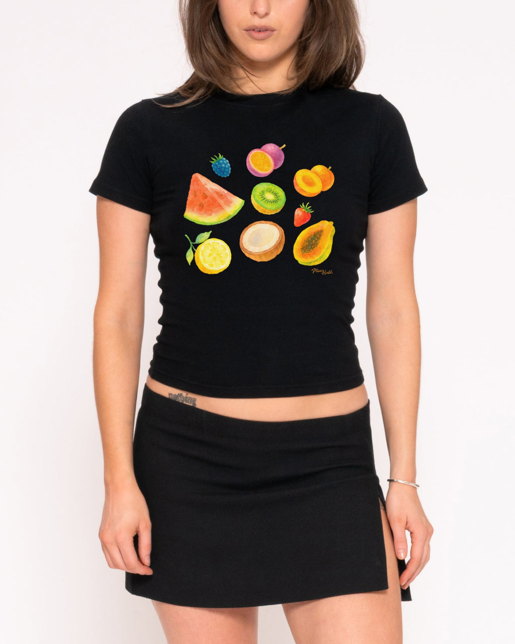 Fruit Platter Longline Baby Tee product image 3
