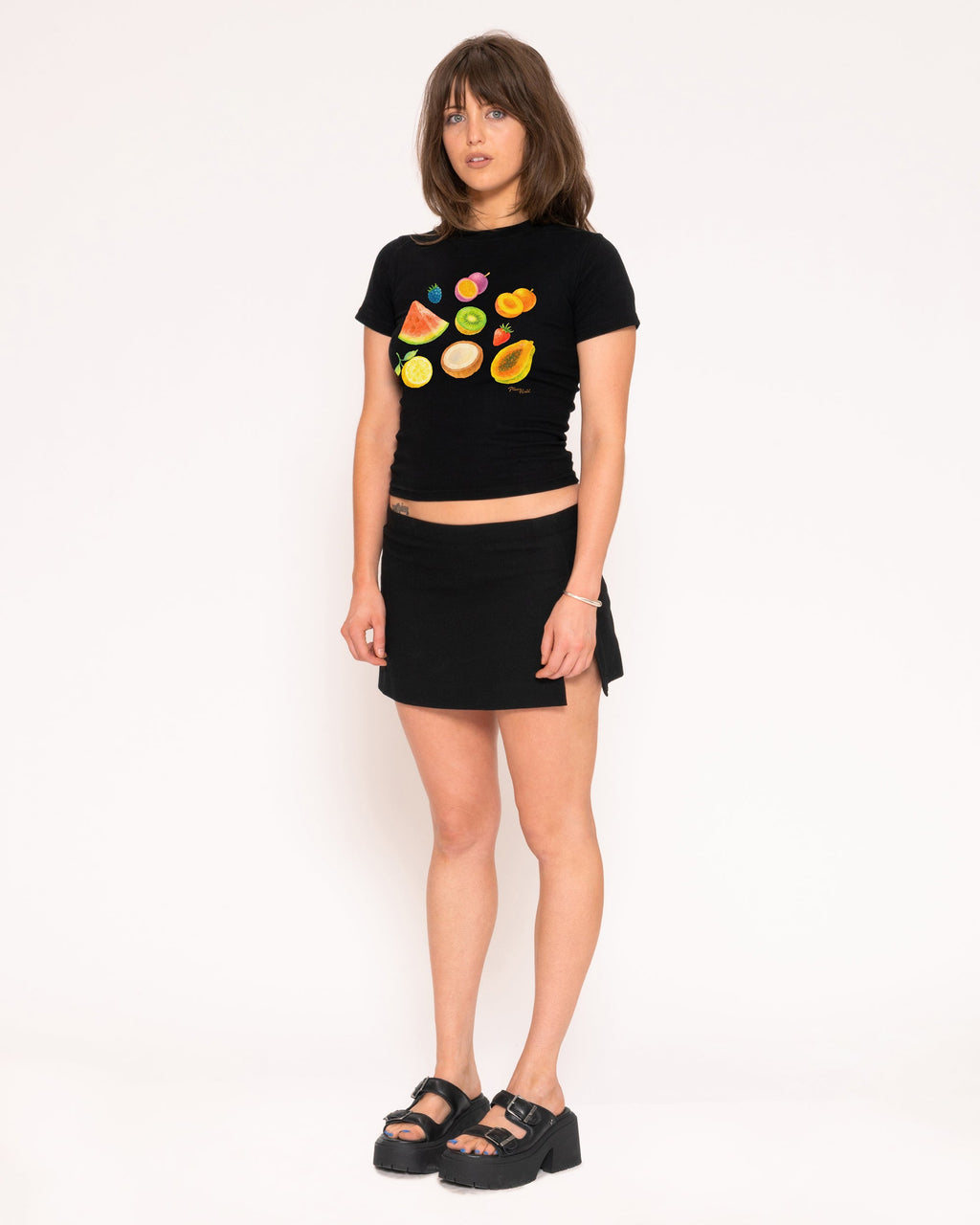 Fruit Platter Longline Baby Tee product image 4