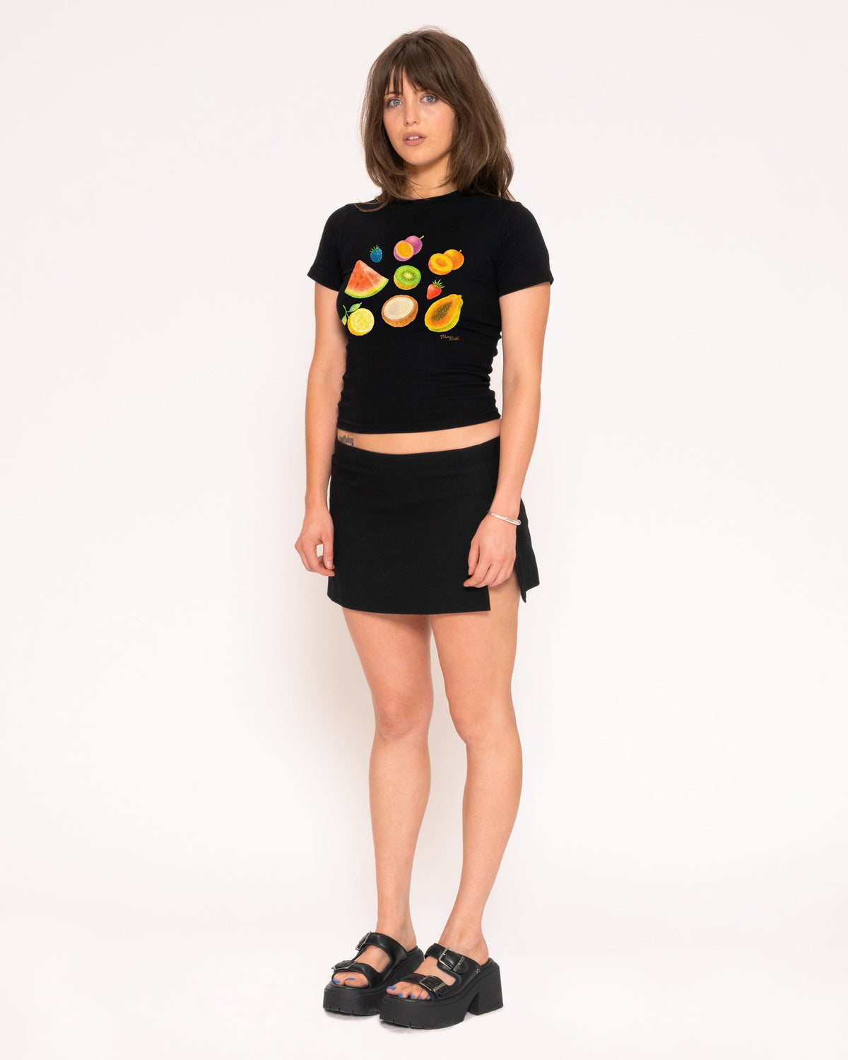 Fruit Platter Longline Baby Tee product image 4