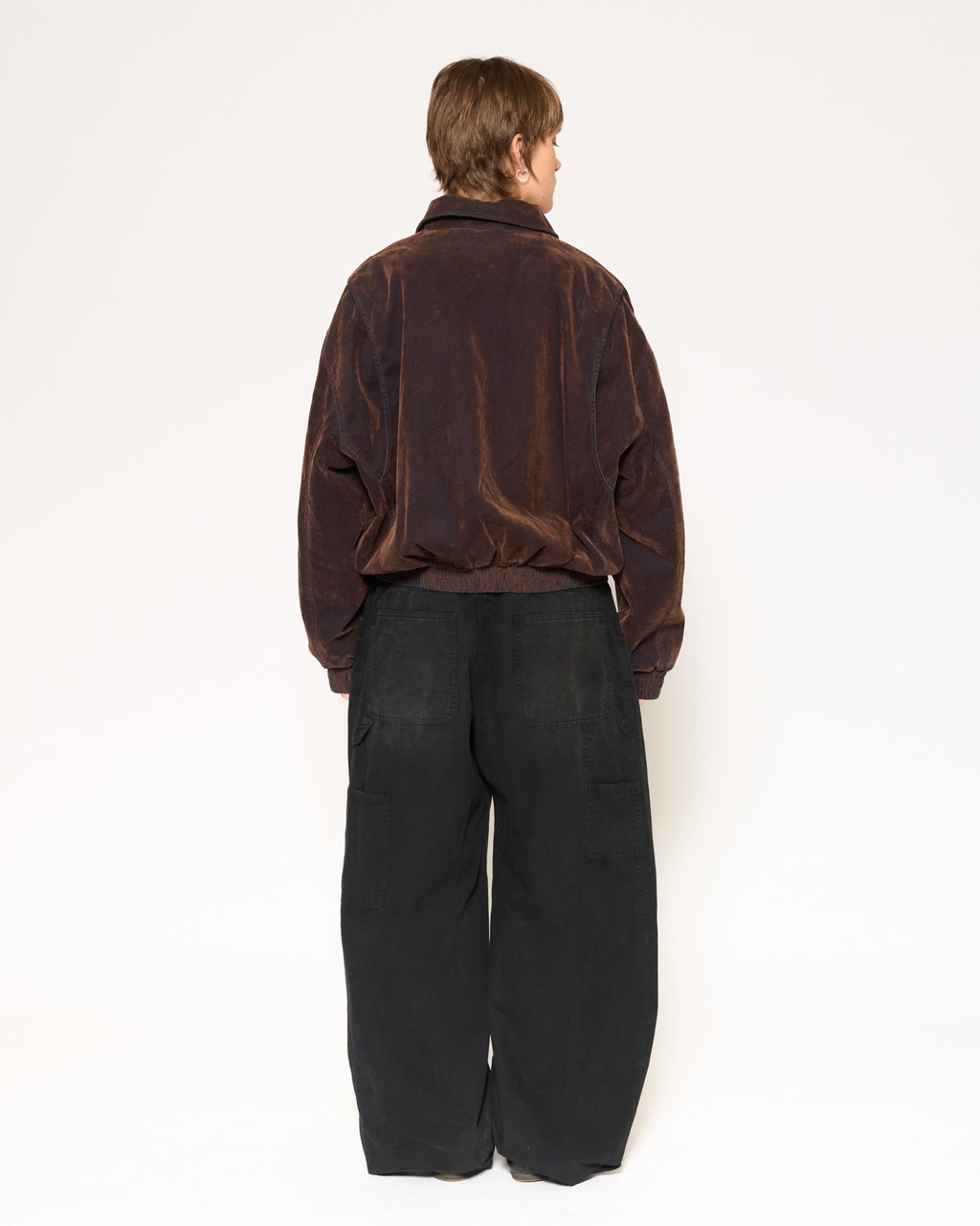 Archive Washed Bomber Jacket - Brown product image 6
