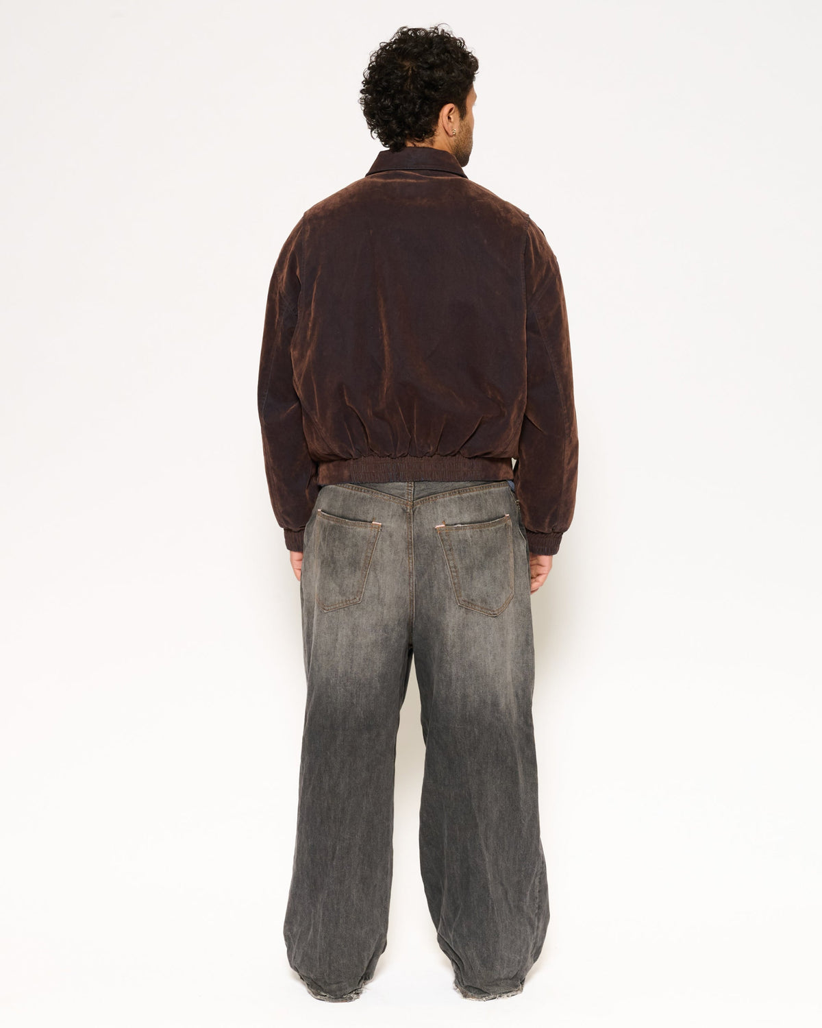 Archive Washed Bomber Jacket - Brown product image 2