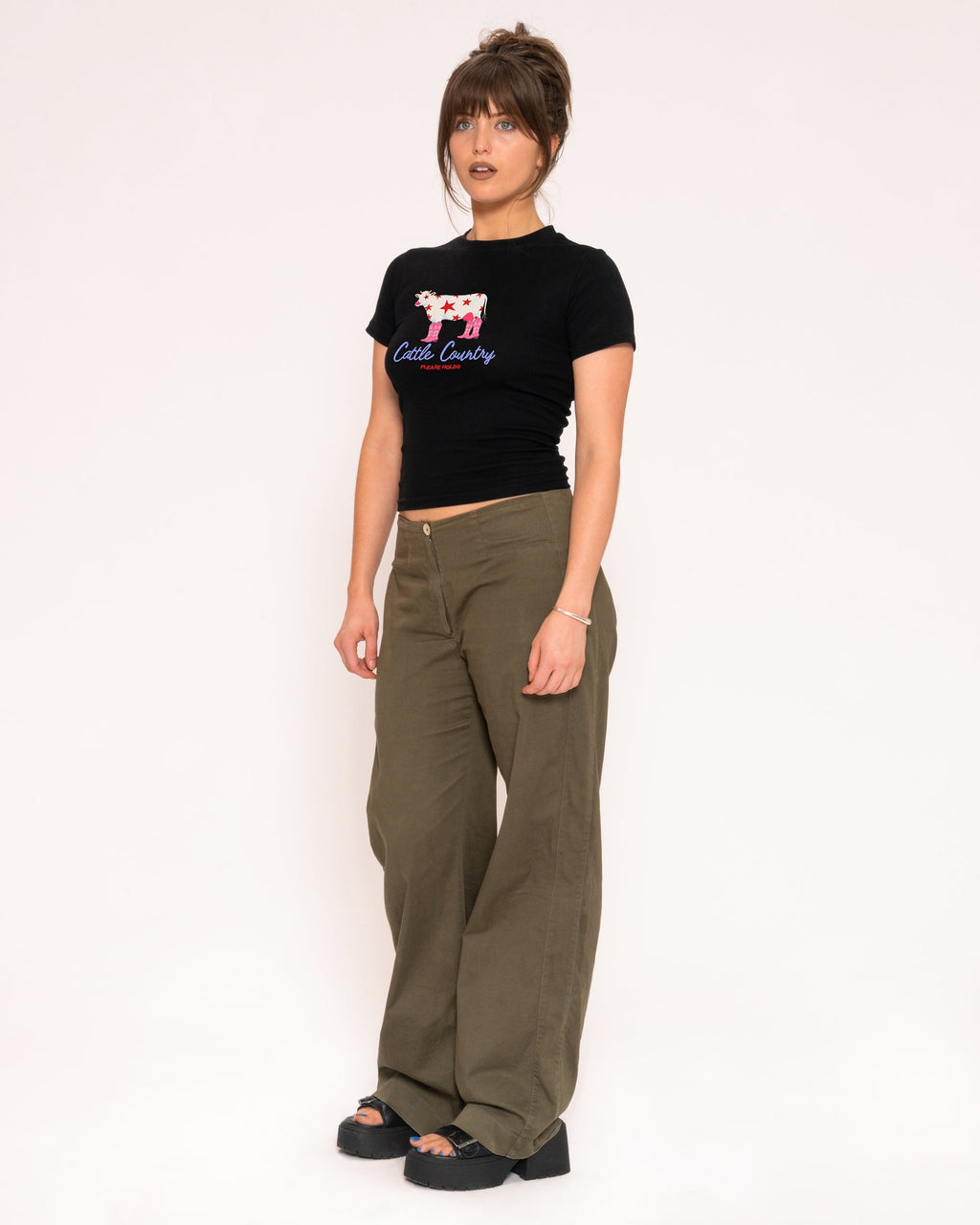 Cattle Country Longline Baby Tee product image 4