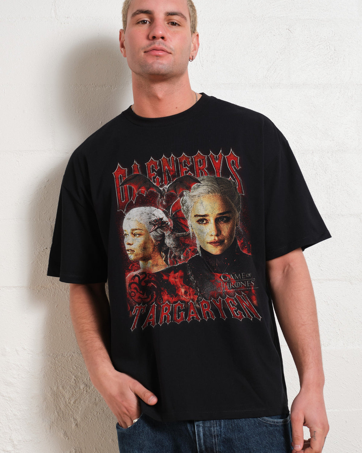 Vintage Daenerys Targaryen Oversized Tee product image 2