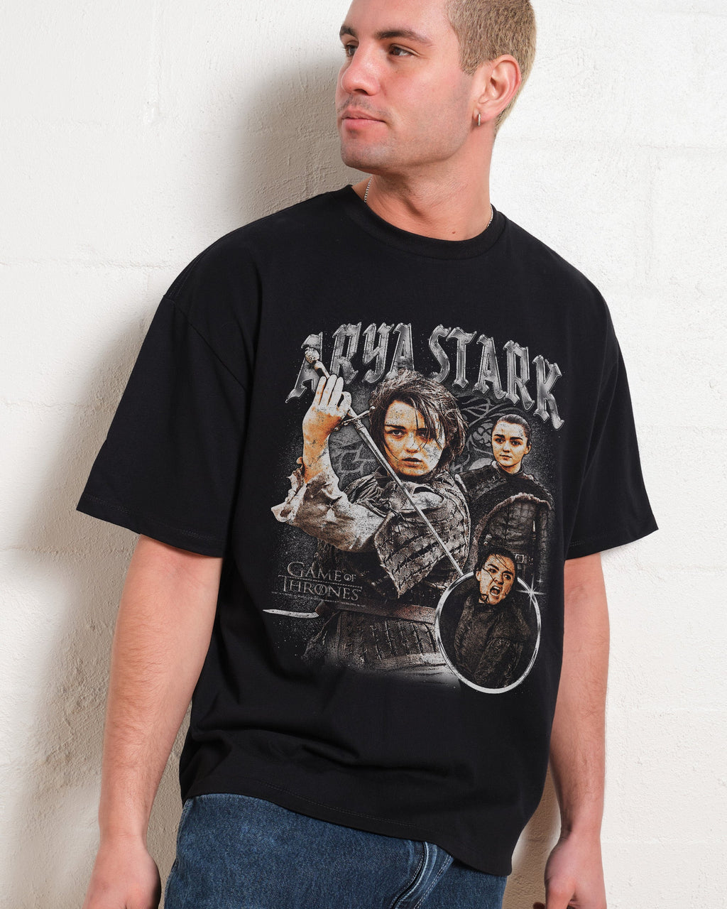 Vintage Arya Stark Oversized Tee product image 2