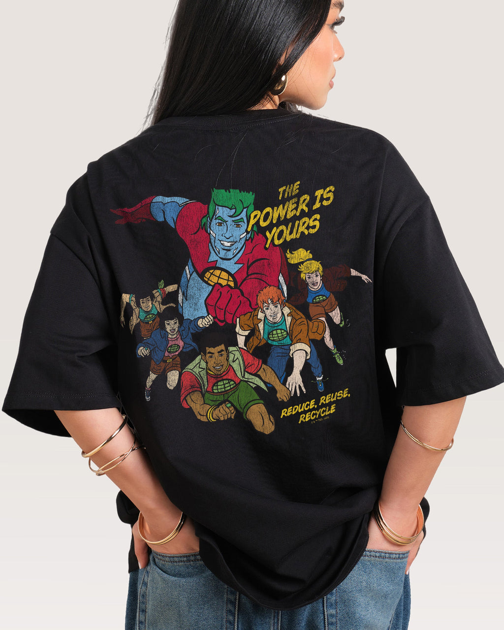 The Power Is Yours Oversized Tee product image 1