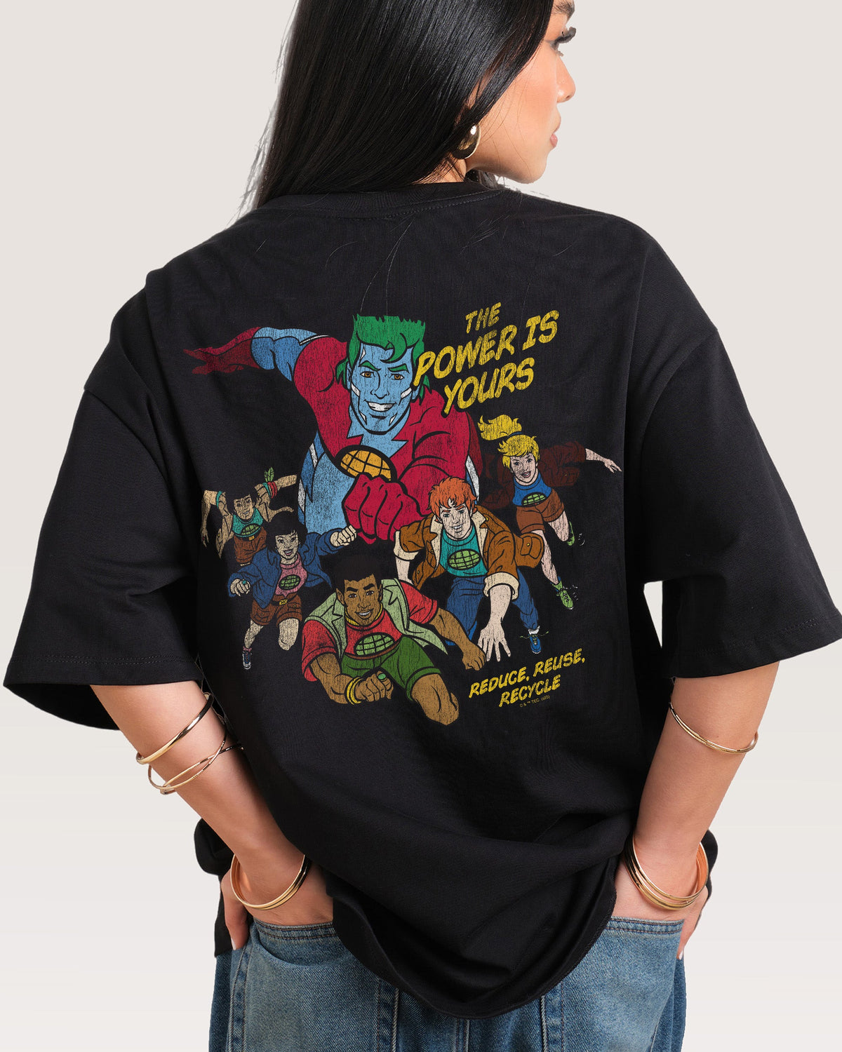 The Power Is Yours Oversized Tee product image 1