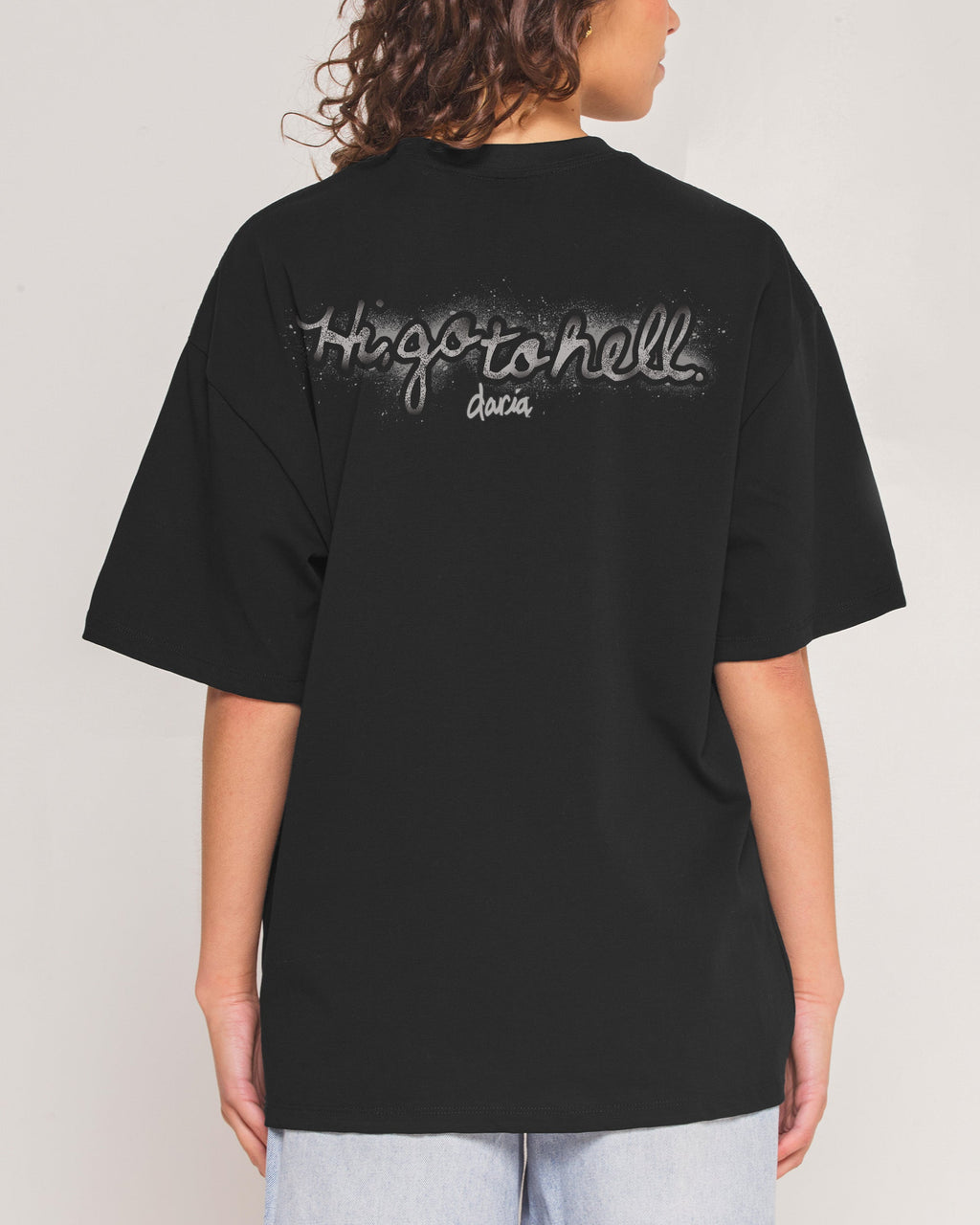 Go To Hell Oversized Tee product image 2