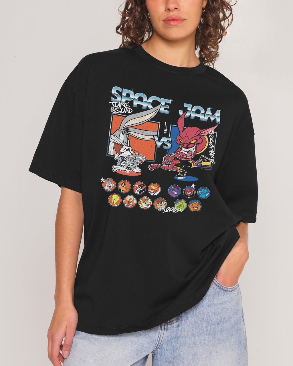Tune Squad v Monsters Oversized Tee product image 1