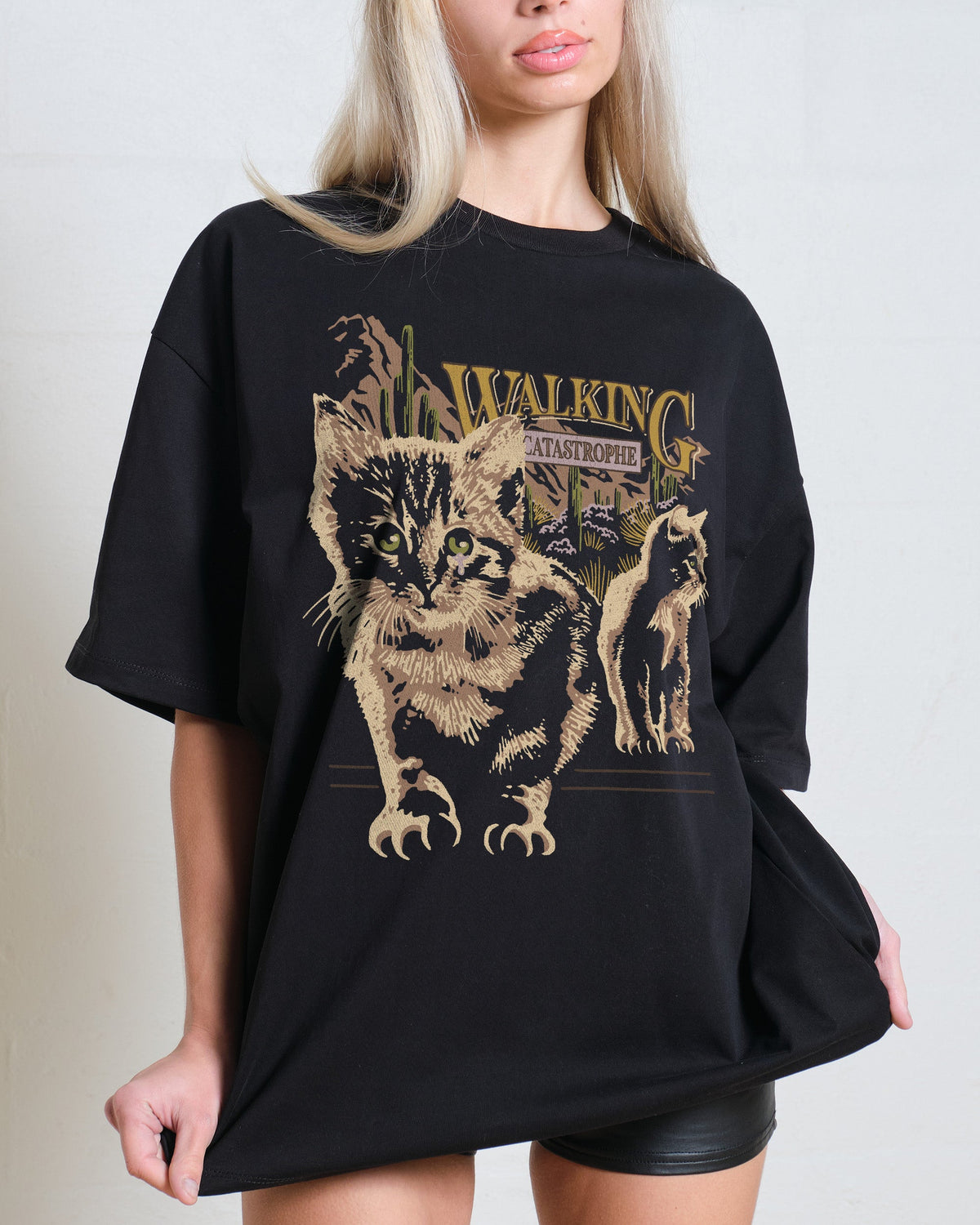 Walking Catastrophe Oversized Tee product image 1