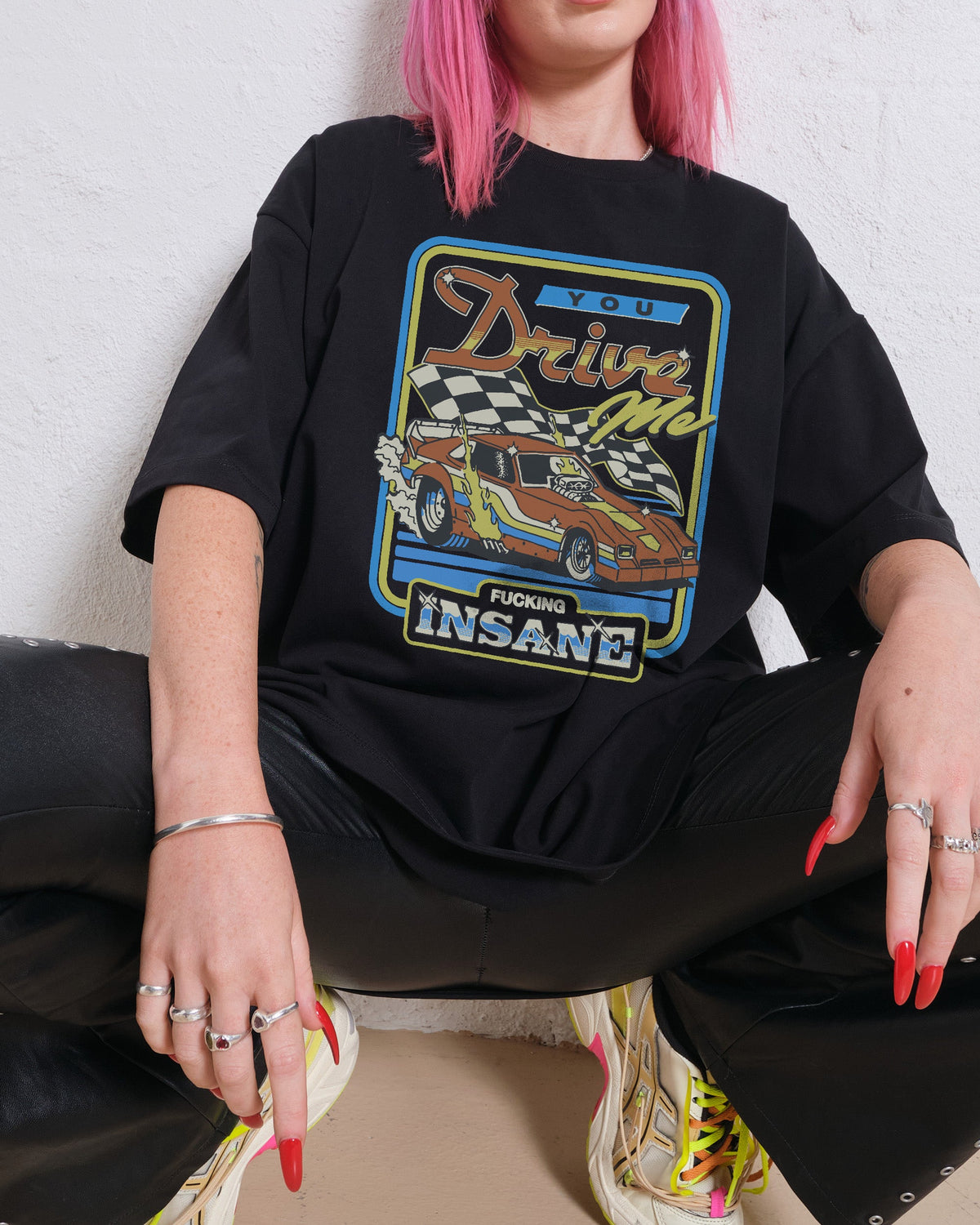 You Drive Me Insane Oversized Tee product image 2