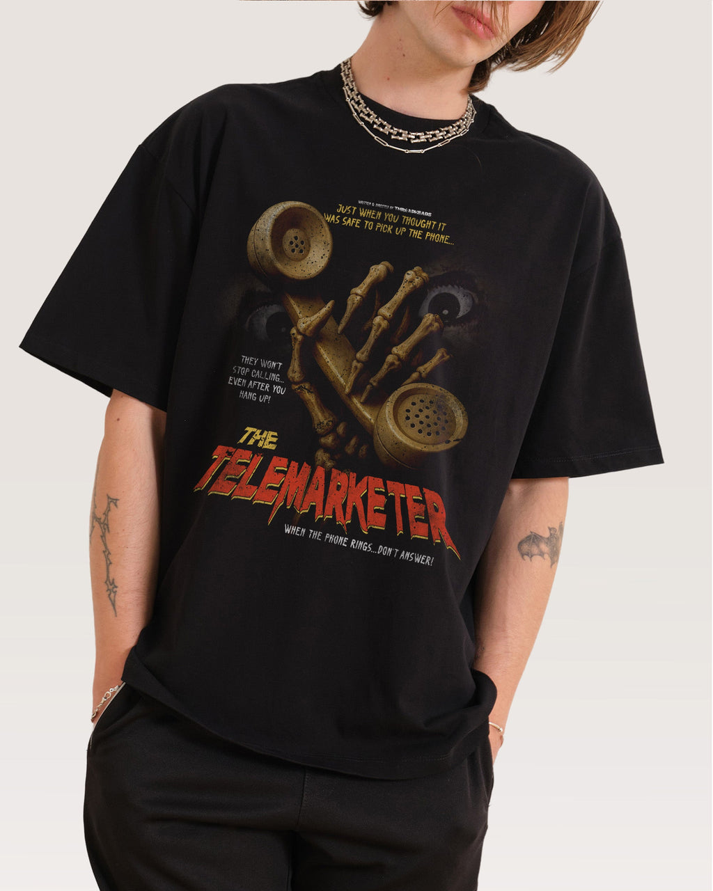The Telemarketer Oversized Tee product image 1