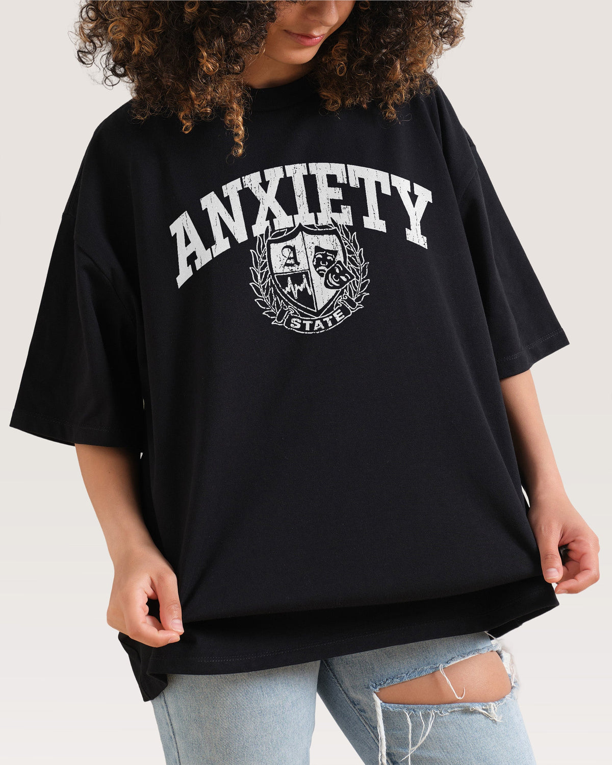 Anxiety State Oversized Tee product image 3