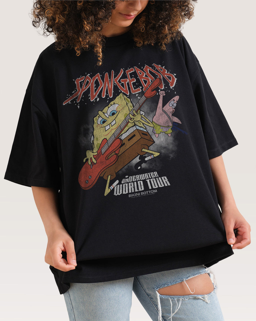 Spongebob’s World Tour Oversized Tee product image 2