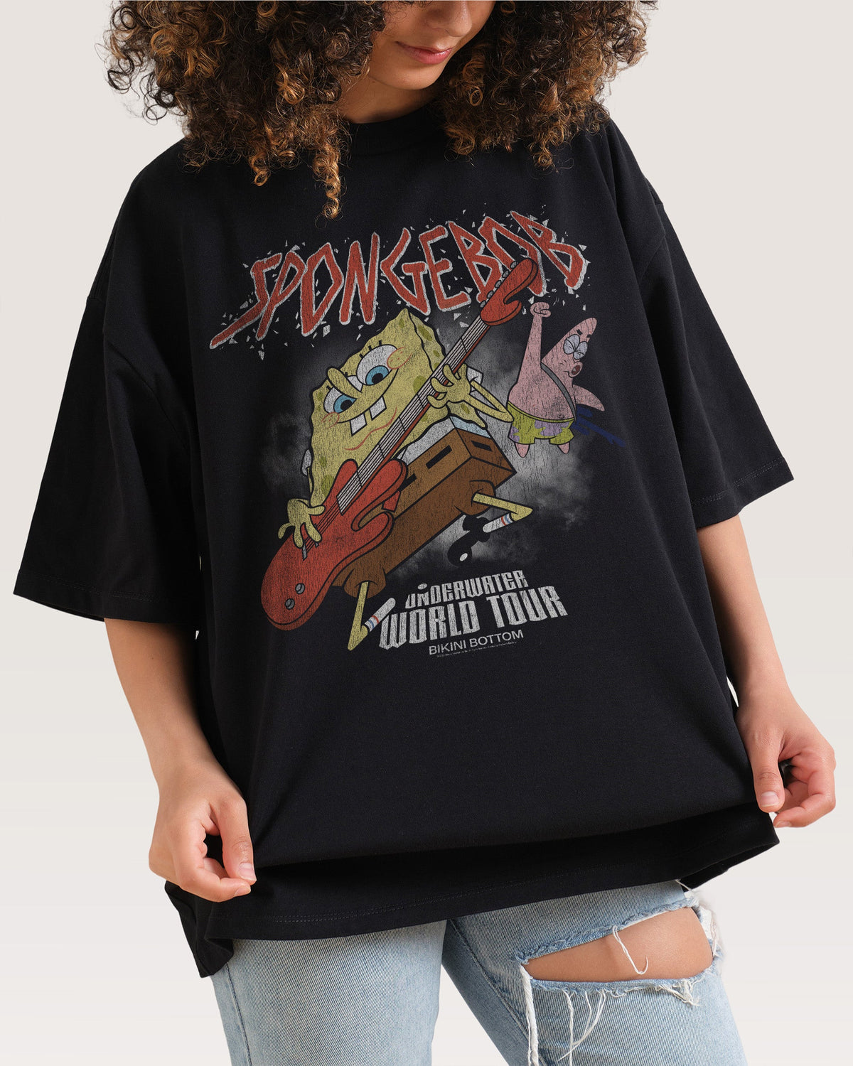 Spongebob’s World Tour Oversized Tee product image 2