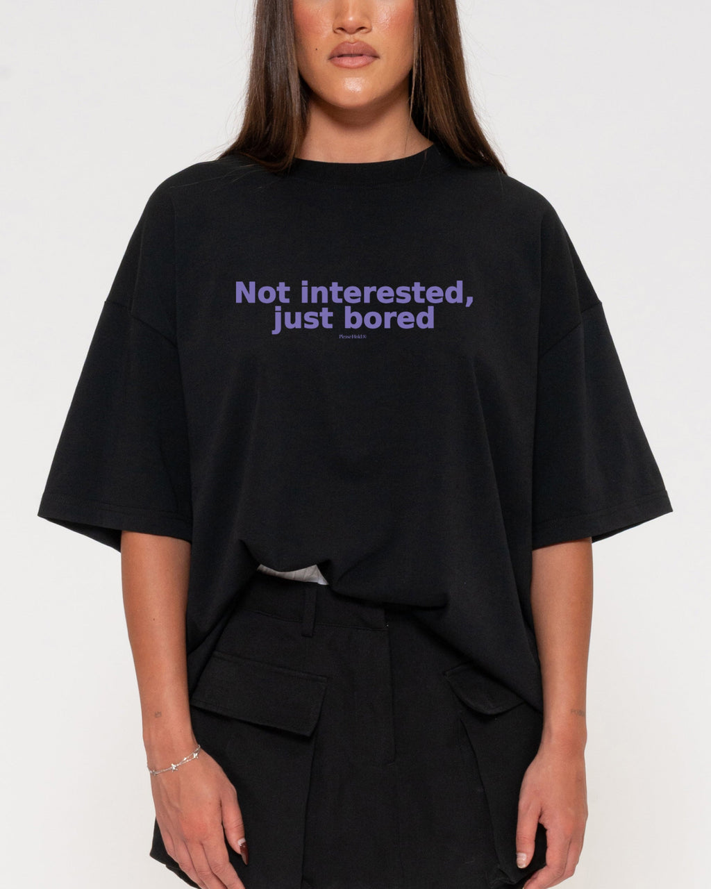 Not Interested, Just Bored Boxy Tee product image 7