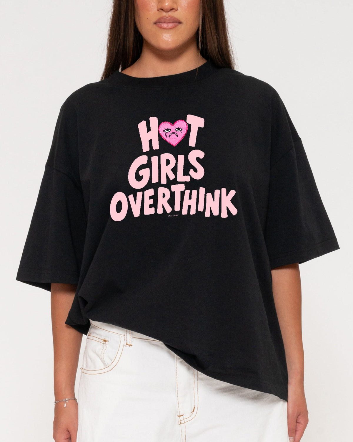 Hot Girls Overthink Boxy Tee product image 1